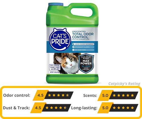Cat's Pride Total Odor Control Premium Clumping