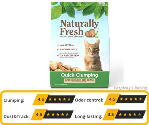 Naturally Fresh Cat Litter - Walnut